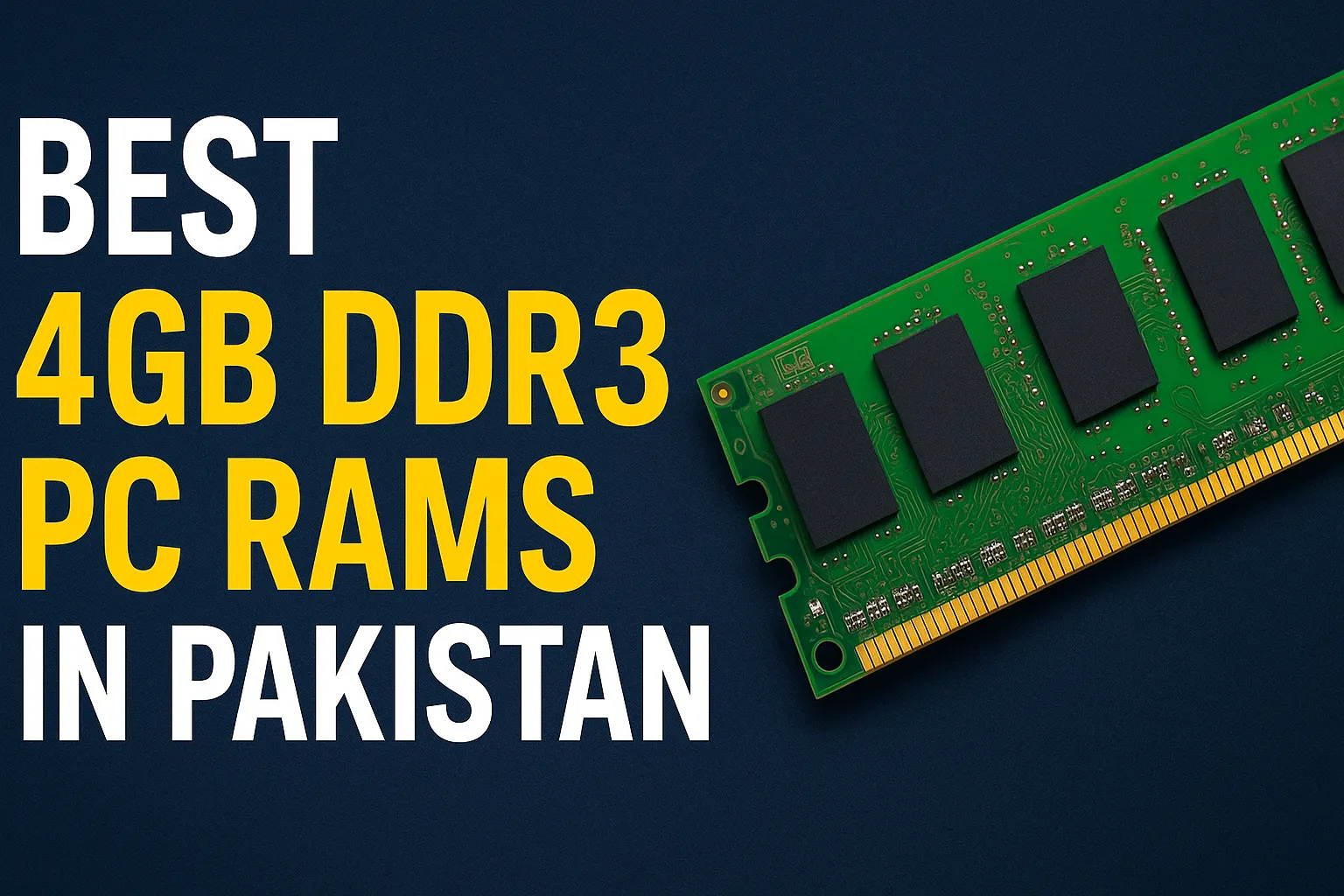 5 Best 4GB DDR3 PC RAM