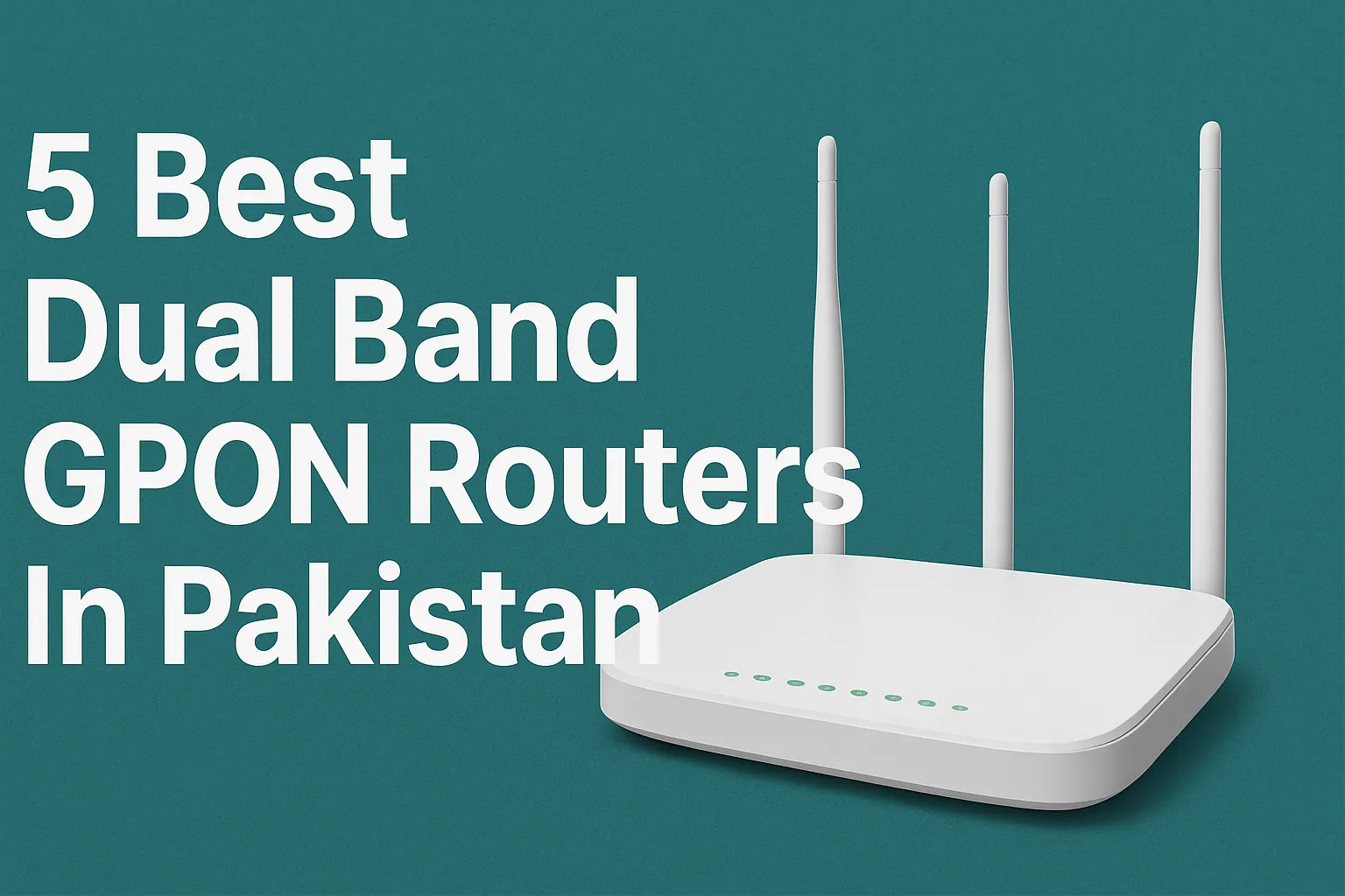 5 Best Dual Band Gpon Routers In Pakistan - mbatraders.pk