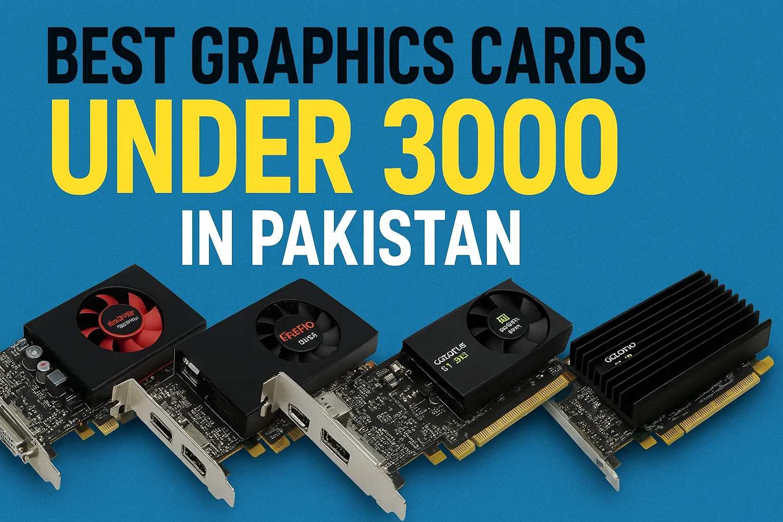 Best Graphics Cards Under 3000 in Pakistan - mbatraders.pk