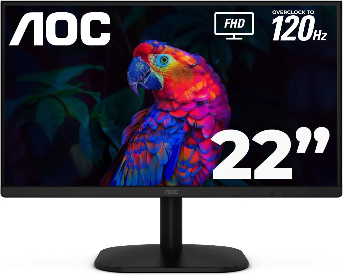 Best Price On AOC 22B35HM23 22 Full HD (1920 x 1080) 120Hz LED Monitor In Pakistan - mbatraders (1)