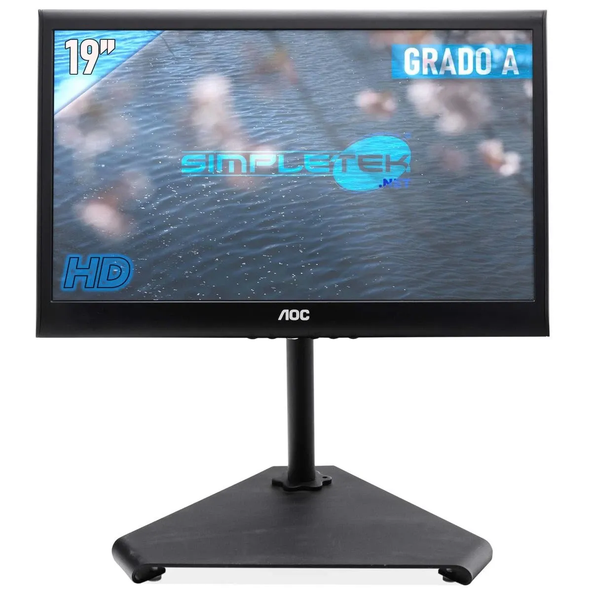 Best Price On AOC N950SW 19 Wide VGA Speaker DVR Vesa Case PC LCD HD Monitor In Pakistan - mbatraders (1)