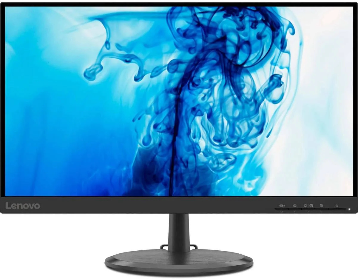 Best Price On Lenovo D22e-20 21.45” FHD Display AMD FreeSync LCD Monitor In Pakistan - mbatraders (1)