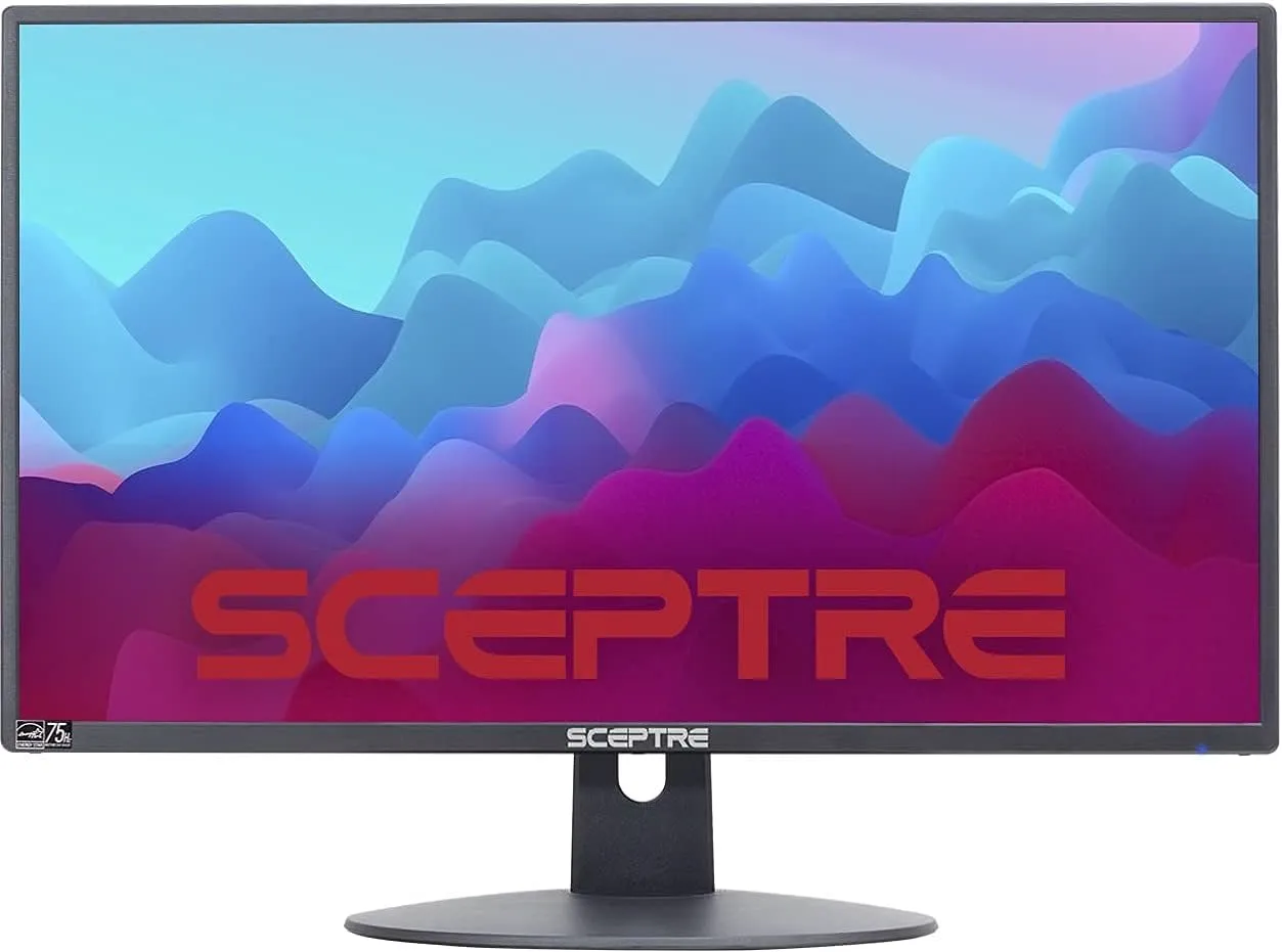 Best Price On Sceptre E209W-16003RT 20 1600x900 75Hz, 2x HDMI VGA Built-in Speakers LED Monitor In Pakistan - MBATRADERS (1)