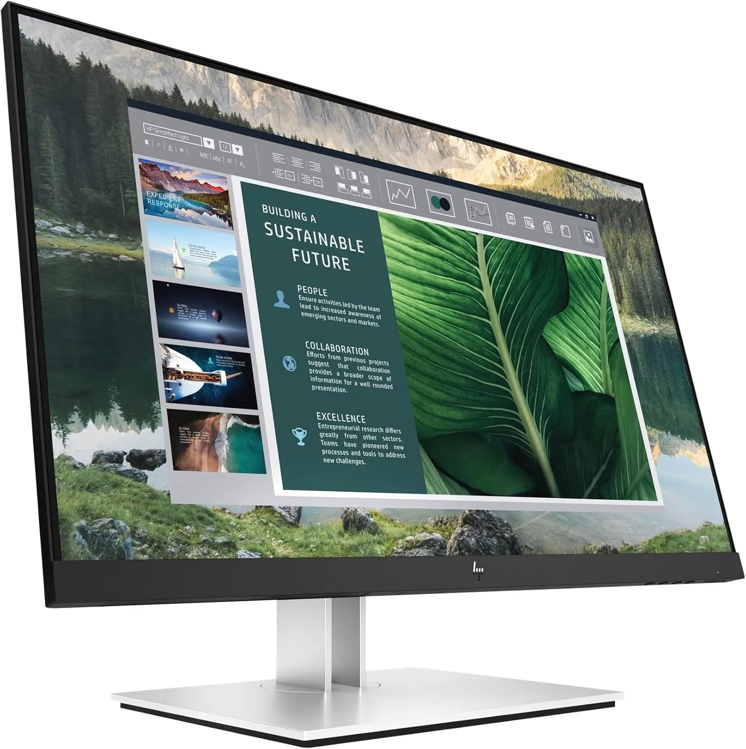 Best Price On HP E24u G4 USB-C FHD 1920x1080 Borderless LED LCD Monitor In Pakistan - mbatraders (1)
