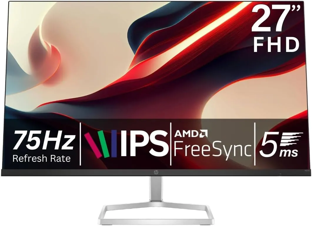 Best Price On HP M27fe 27-Inch Full HD 75Hz 1080p Computer LCD Monitor In Pakistan - mbatraders (1)