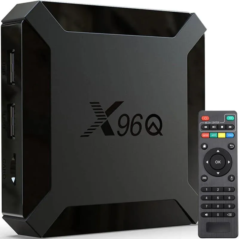 Best Price On X96Q Smart Android TV Box 8GB 128GB Android 14 4K Resolution In Pakistan - mbatraders (1)